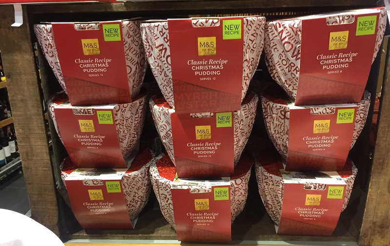 Christmas puddings already line the shelves at the Beijing M&S. The cutbacks are designed to shift the M&S brand away from its fading fashion business and more into its growing food business.