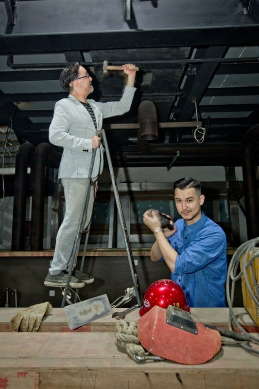 The venue was under construction when we stopped by, but its team has high hopes and grand ambitions for the space