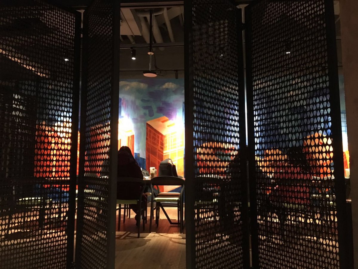 The semi-private room is large enough for a huge party