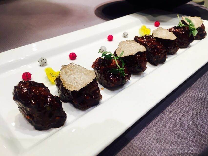 The wagyu ribs were very good, and seasoned with a handmade glaze and black pepper
