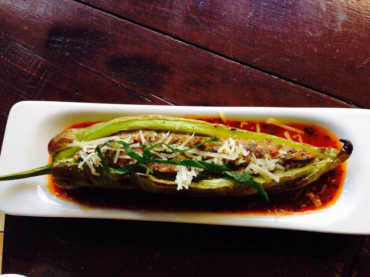 Chili-lovers: the stuffed banana peppers are for you
