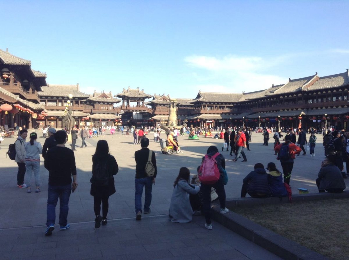 The new-old center of town