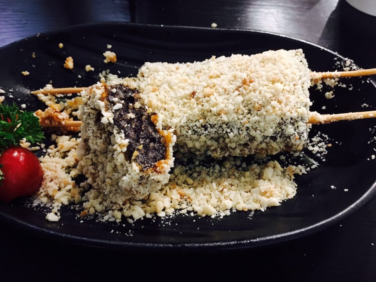 Blood cake at Little Ming