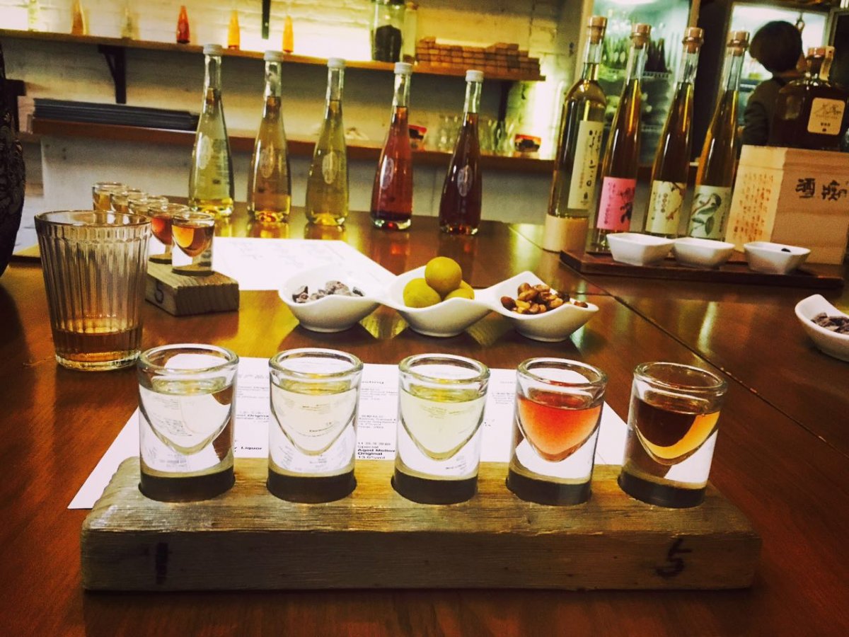 Fresh Sweet series, original, rose, osmanthus, red bayberry, and plum (left to right)