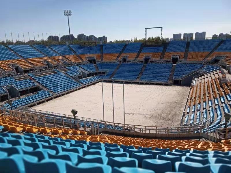Despite the neglect, the stadium is in pretty good shape
