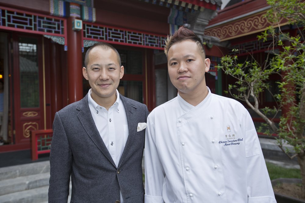 Desmond Chang and Waldorf Chef Menex Cheung spent months traveling China to consult with food experts to prepare for the Beijing edition of RUYI Gastronomy
