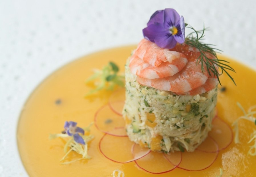 French with Flo's tartare de crabe