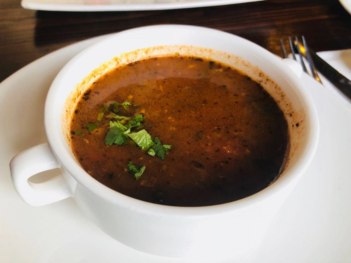 Kharcho, a traditional Georgian beef soup