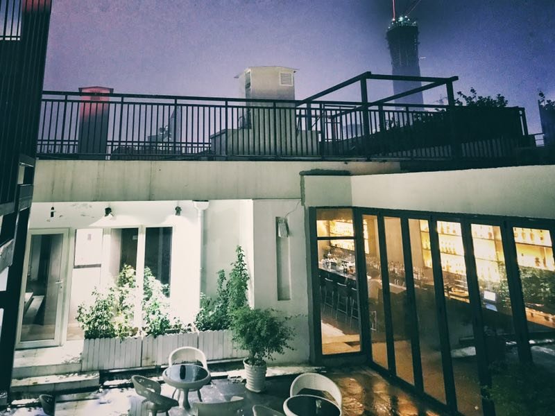 The bar has some of the best rooftop seating in the CBD