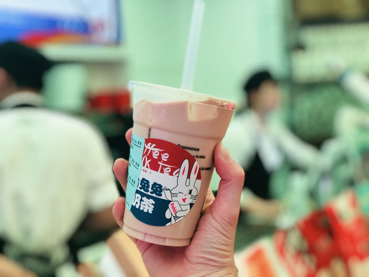 We found the White Rabbit milk tea a major letdown