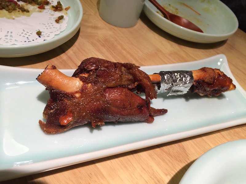 Ningxia Tastes' delicious mutton leg
