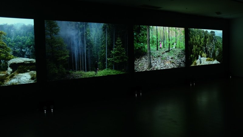 "My Home is a Dark and Cloud-Hung Land" by Julian Rosefeldt