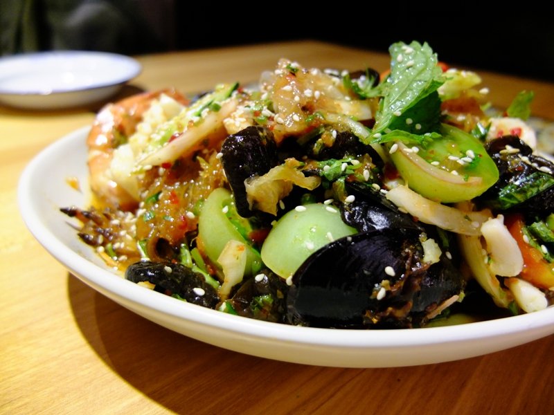 Thai seafood salad