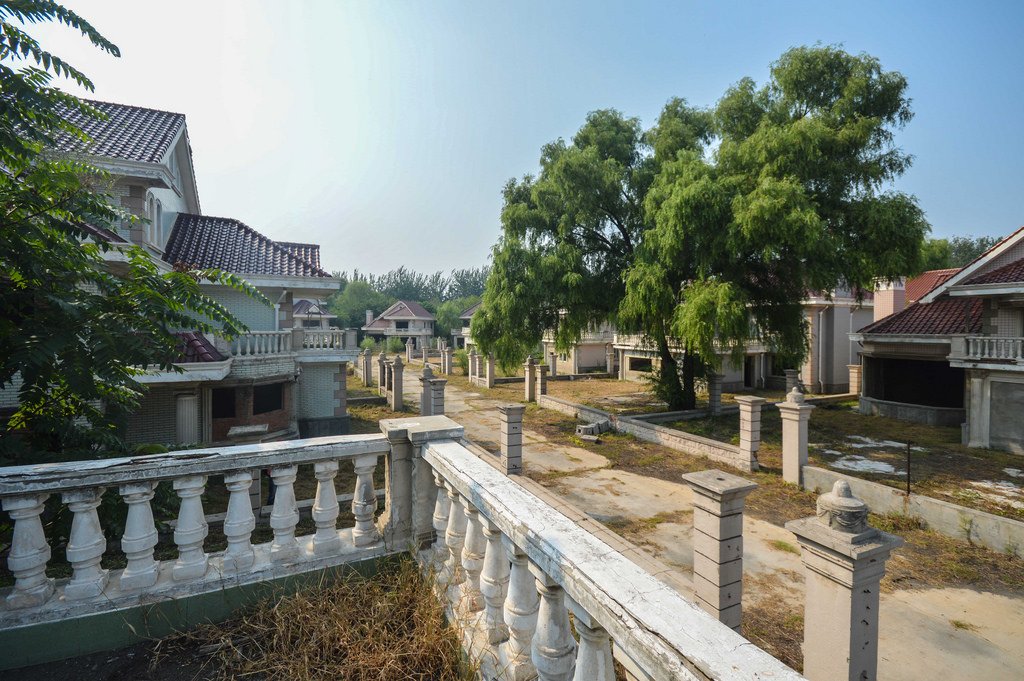 View from the villa balcony