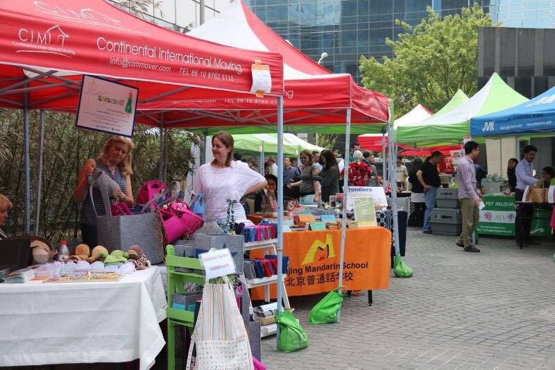INN’s recent spring bazaar, which featured more than 20 vendors from the expat and local communities.