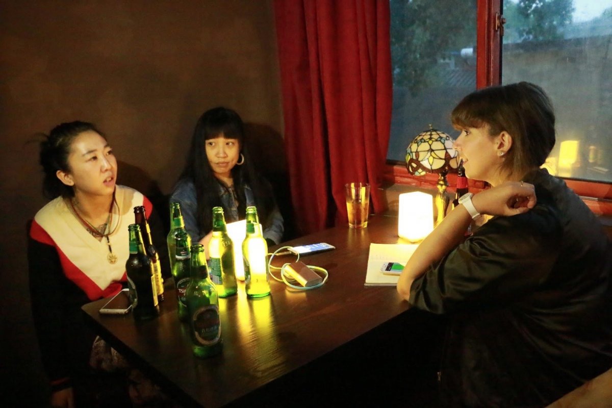 Xiaoxiao, Jocelyn and Ceridwen