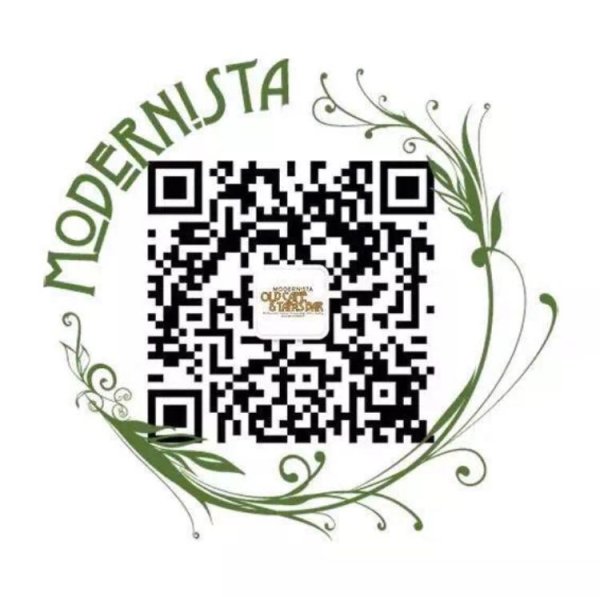 Scan to follow Modernista official wechat account