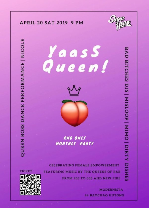 Sugar House "Yaas Queen" R&B Party