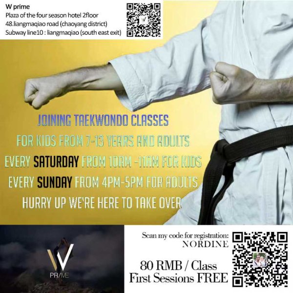 Taekwondo for Kids at W Prime