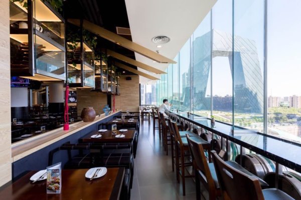 What a view Brotzeit China World Mall - Guomao