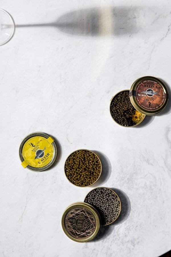 Caviar Tasting Platter