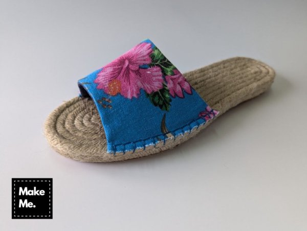 Espadrille Slides - Make your own in our workshop
