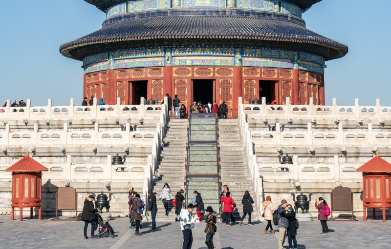 The proposed borders would include sites like the Temple of Heaven, already a World Heritage site, within the Central Axis