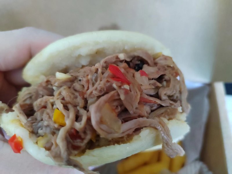 A closer look at an arepa