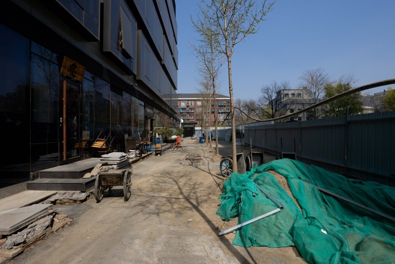 The square is expected to be open by May of this year