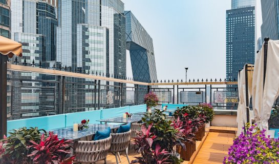 Beijing&#039;s Rooftops &amp; Terraces:the CBD
