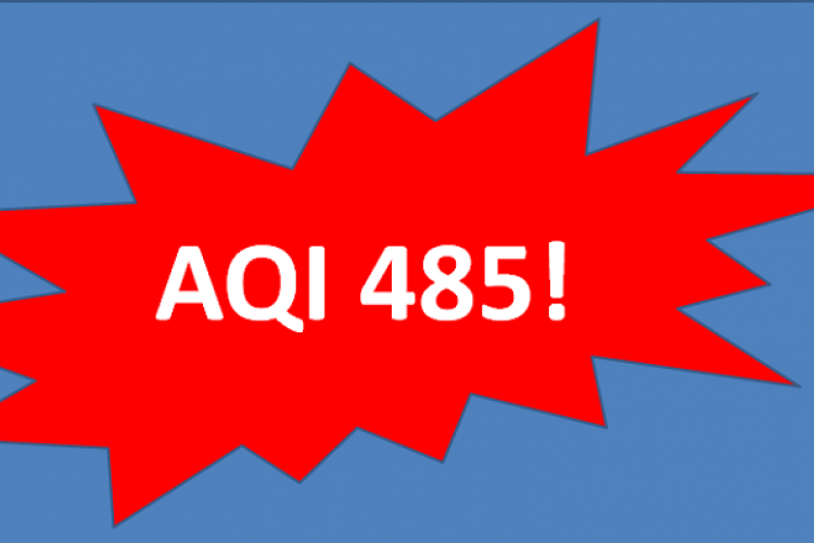 Beijing&#039;s AQI Hits All-Time High of 485 on Christmas