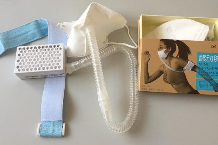 This New Air Mask Really Blows (Filtered Air into Your Lungs)