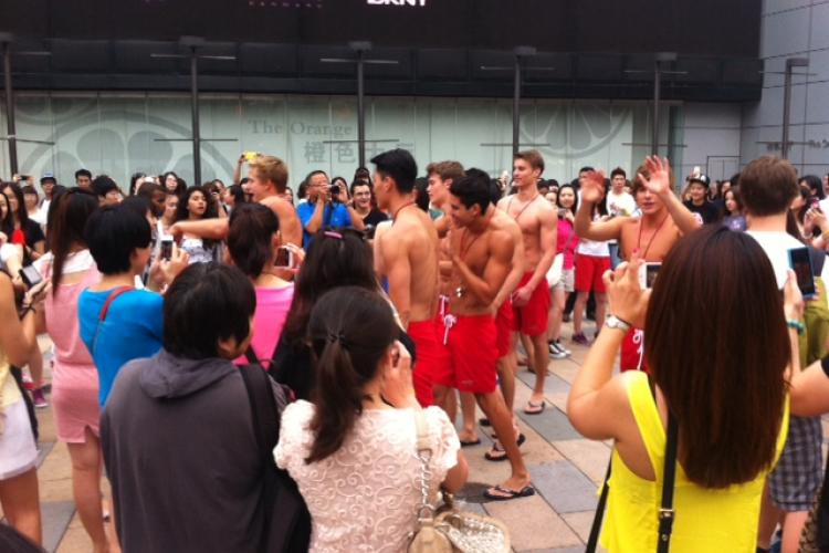 Holla for Hollister Number Two: Beach Bum Fashion Store Opens in Sanlitun