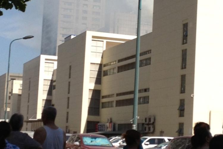 Breaking: Fire at Shuangjing Carrefour