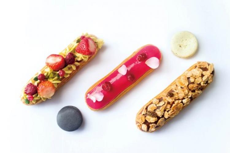Sweets Squared: Macaron and Eclairs