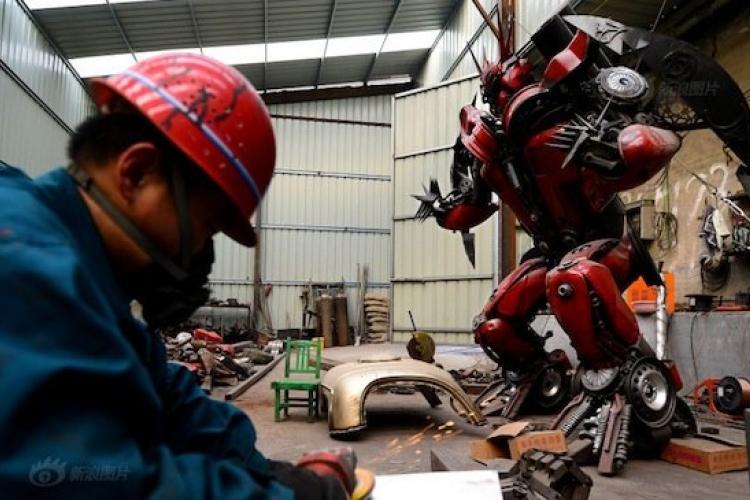 The DIY Transformers of Shandong Province, Beijing Being&#039;s Fundraising Dance-a-thon