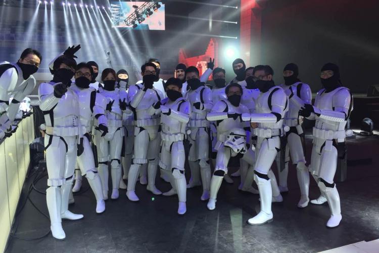 See the 501st Legion in Action at the Imperial Star Cruiser Party at Xian