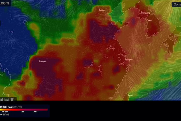 Beicology: We Can&#039;t Stop Staring at this Mesmerizing Visualization of Air Pollution