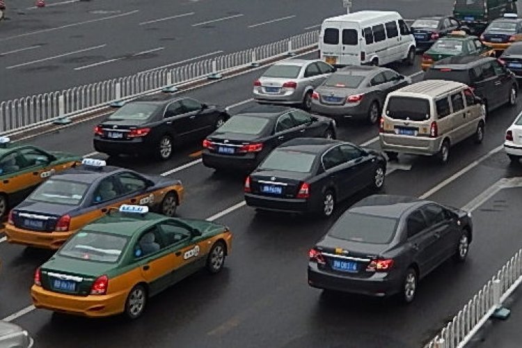Slow-Mo Car Crash: A Beijing Tale