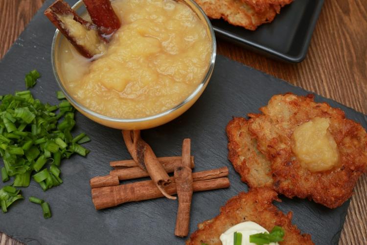 Season’s Feastings: Make Your Own Potato Latkes and Apple Sauce