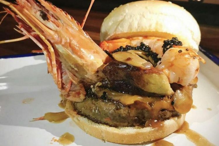 Burger Brief: Wow Your Palate With The Granary Bar and  Bistro’s Gourmet Prawn-Topped Burger 