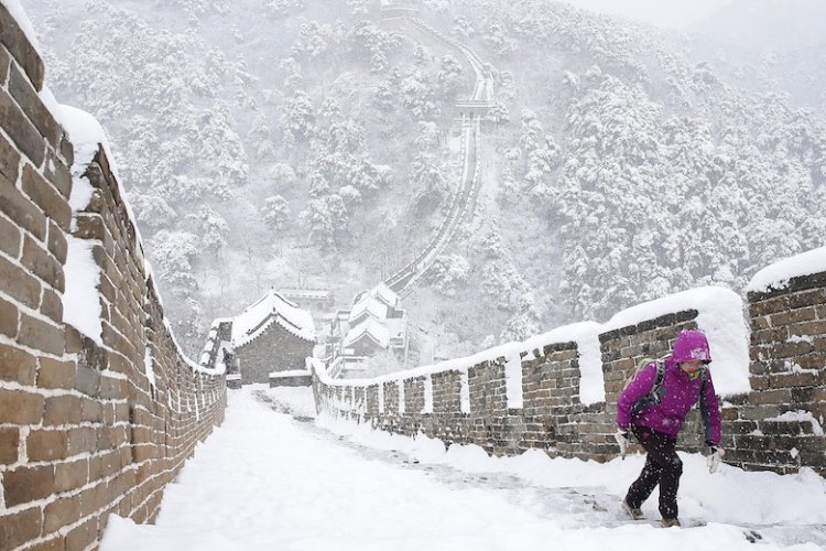 Beijing Saw its First Flakes of Winter This Weekend. Not Snow Fast, Says Meteorology Admin