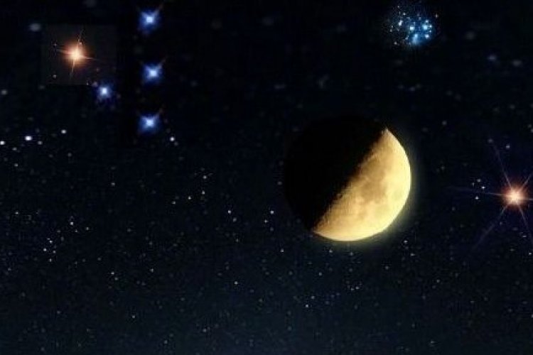 Tonight: Spot Mars as it Cradles the Moon with Aldebaran