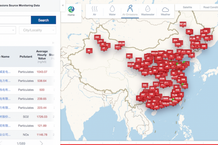 R Beicology: Want to Know Which Factories are to Blame for Bad Air? Check Out this Pollution Map