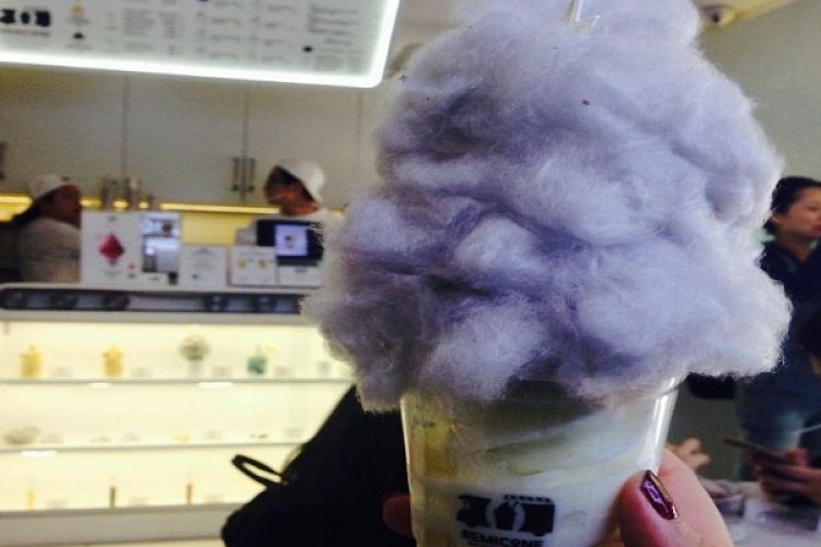 Street Eats: Yummy vs. Yucky Cloudy Cotton Candy Ice-Creams