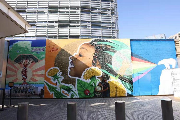 State of the Arts: Public Art with a Purpose Outside the US Embassy