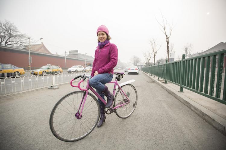 Breathless in Beijing: Natooke CEO Ines Brunn on how (and why) she cycles through the smog