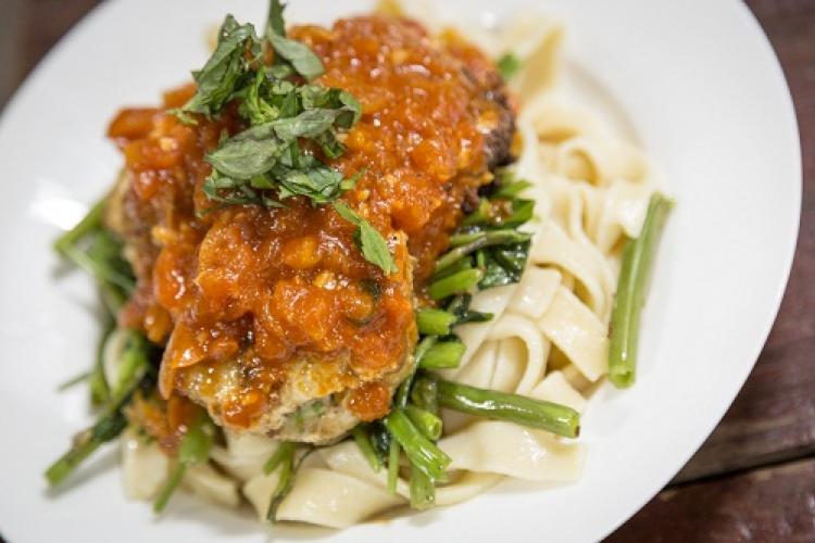 Let&#039;s Do Lunch: Jun Trinh&#039;s Spiced Fish Cake Pasta 