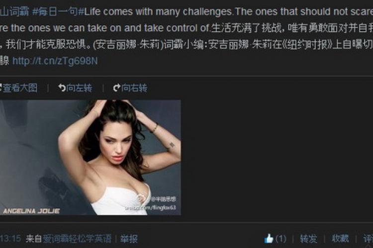 Netizens Touched by Angelina Jolie’s Breast Surgery