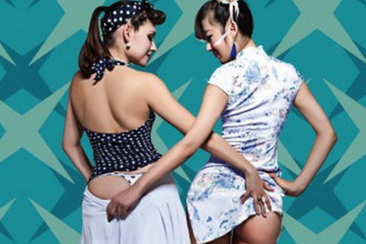 Sound of the Xity: East Meets West on Sexy Posters
